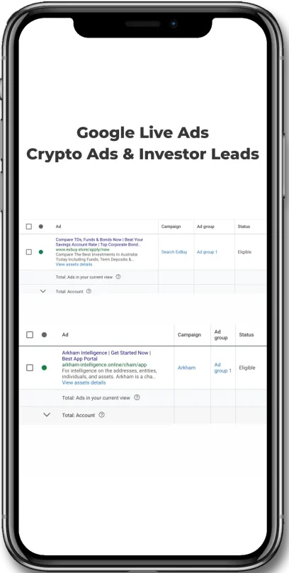 crypto ads